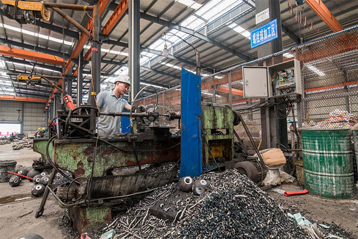 灯塔网架配件车间